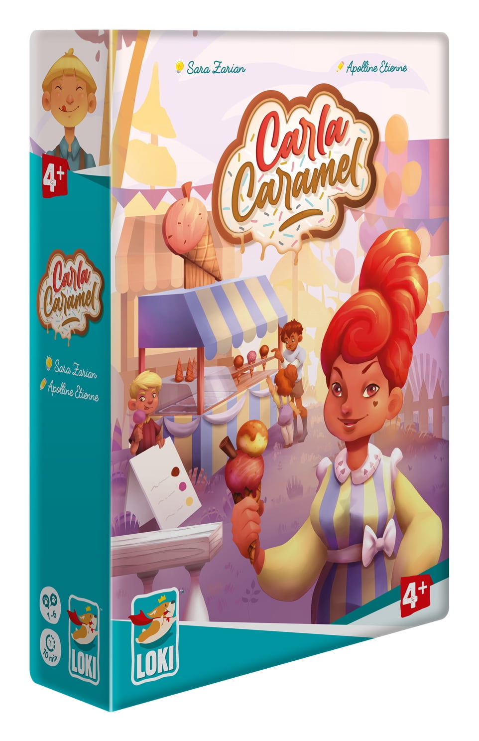 LOKI Carla Caramel Children's Game for 1 to 6 Players ages 4+