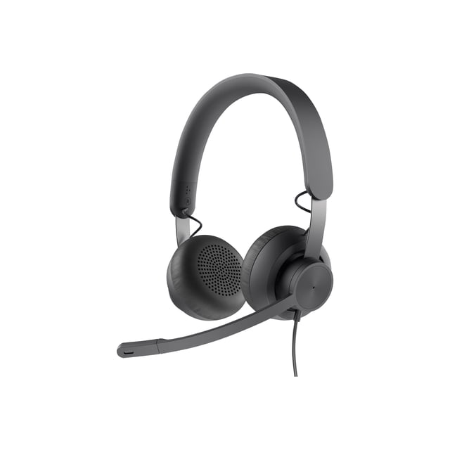 Logitech 981-001103 Zone 750 B2B Wired Headset, Black