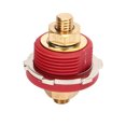 thumbnail image 3 of Thru Panel Terminal, Zinc Alloy Brass Thru Panel Stud Junction High Strength 3/8in Chemical Resistant  For Marine For RV Black,Red, 3 of 8