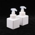 thumbnail image 2 of 2Pcs 250ml Square Foam Lotion Liquid Pump Bottle Dispenser Vials Jar White, 2 of 8