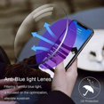 thumbnail image 3 of ZOUBAOQ Men Anti Blue Light Blocking Rimless Reading Glasses Hinge Spring Readers, 3 of 8