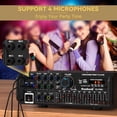 thumbnail image 2 of MotorGenic Bluetooth 5.0 HiFi Sunbuck 2000W Stereo Power Amplifier Karaoke FM USB SD AUX, 2 of 8