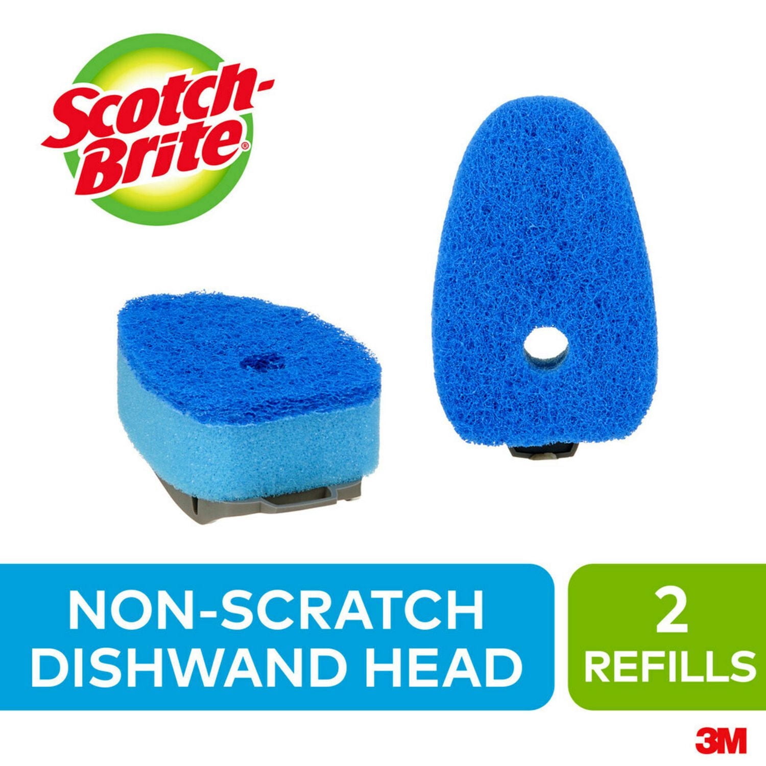Scotch-Brite® No-Scratch Dishwand Refill, 2-Count