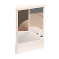 thumbnail image 1 of serony Non-reverng Vanity Mirror Left Right mirror imaging without left-right Non Reverse Mirror For Precion Non-reverng True, 1 of 6