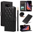 thumbnail image 1 of Samsung Galaxy Note 9 Phone Case , Wallet Flip Cover Adjustable Crossbody Lanyard Magnetic Card Slots, 1 of 5