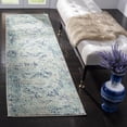 thumbnail image 1 of SAFAVIEH Madison Willoughby Overdyed Floral Area Rug, 1 of 4