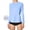 01 Light Blue, variant on Weiqiqre Women Blouses UPF 50+ SPF UV Long Sleeve Shirts Sun Protection Dri Fit Hiking Swim Shirt with Pockets