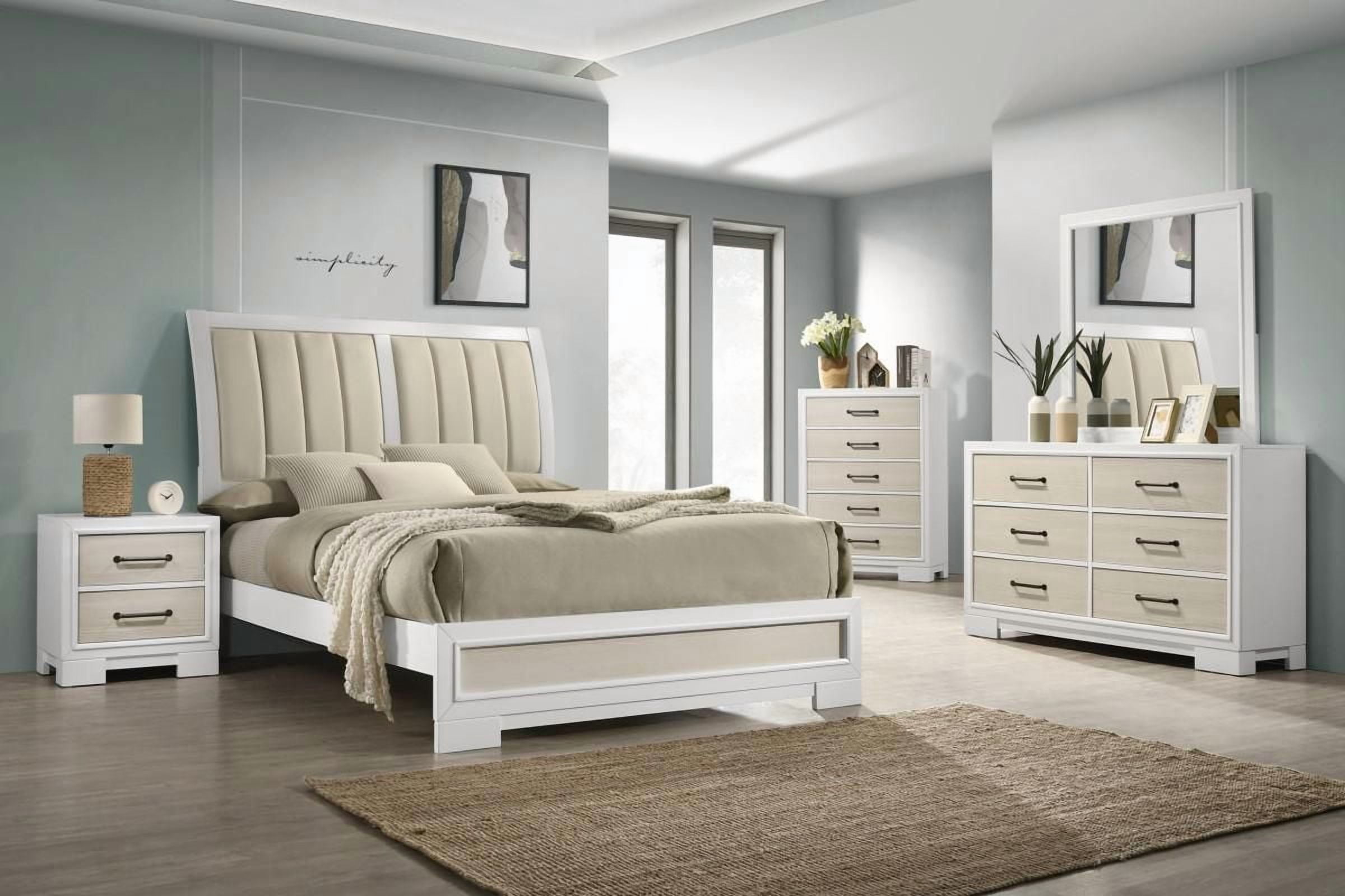 Alyn Queen 8-Piece Bedroom Set, White