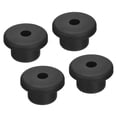 thumbnail image 1 of Unique Bargains Support à Oeillets en Caoutchouc Dia 5/8 Pieds (16 mm) Rond Type T pour Protection de Fil, Lot de 4, 1 of 5