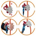 thumbnail image 1 of kurtrusly Cordon de Positionnement pour Arboriste, Cordon de Positionnement pour Arbre, Escalade Extérieure, Escalade sur Rochers, Trousse de Protection contre les Chutes avec Verrou, 1 of 9