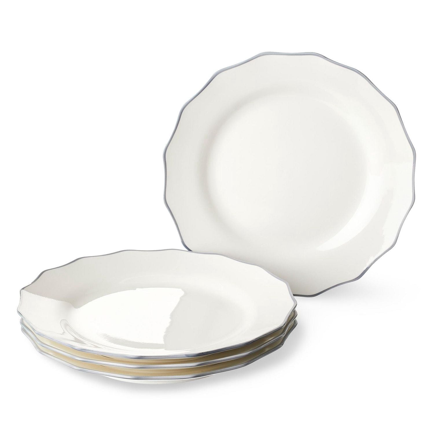 FRAÎCHE Spring Dinner Plate, 4 pack