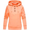 thumbnail image 1 of Pompotops Women Ladies Solid Hooded Button Long Sleeve Sweatshirt Pullover Tops Shirt, 1 of 4