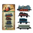 thumbnail image 1 of ToyKingdee Jouets de Train Petit Alliage Rétro Simulation Train à Vapeur à Rétrofriction Modèle de Locomotive Moulée sous Pression Cadeau de Fête d'Anniversaire Classe École Récompense Cadeaux, 1 of 6