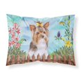 thumbnail image 1 of Carolines Treasures CK1285PILLOWCASE Yorkshire Terrier No.2 Spring Fabric Standard Pillowcase, 1 of 2