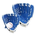 thumbnail image 2 of tamizeot Baseball Catcher Gloves Mitts Batting Sports Pitcher Baseball Gloves Infield Blue, 2 of 6