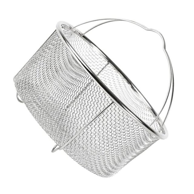 Stainless Steel Fryer Deep Fryer Frying With Handle Steaming Air Fryer Accessories