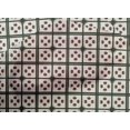 thumbnail image 4 of oneOone Cotton Poplin Fabric Check Ikat Printed Fabric 1 Yard 56 Inch Wide, 4 of 4