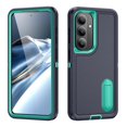 thumbnail image 1 of For Samsung Galaxy S26+ 5G 6.7" Phone Case with Built in Kickstand, Shockproof/Dustproof/Drop Proof Heavy Duty Military-Grade Rugged Protective Cover for Samsung Galaxy S26+ 5G,Light Green, 1 of 8