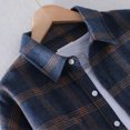 thumbnail image 3 of RKSTN Jackets for Men Fall Fashion Solid Color Design Button Pocket Long Sleeved Hooded Casual Jacket Mens Coats, 3 of 4