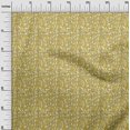 thumbnail image 2 of oneOone Silk Tabby Fabric Leaves & Floral Block Printed Craft Fabric BTY 42 Inch Wide, 2 of 4