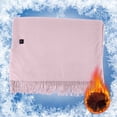 thumbnail image 3 of RKSTN Electric Heating Shawl USB Heated Blanket Heated Throw Blanket USB Throw Blanket with Zipper Wearable Portable Throw Wrap Washable, 3 of 4