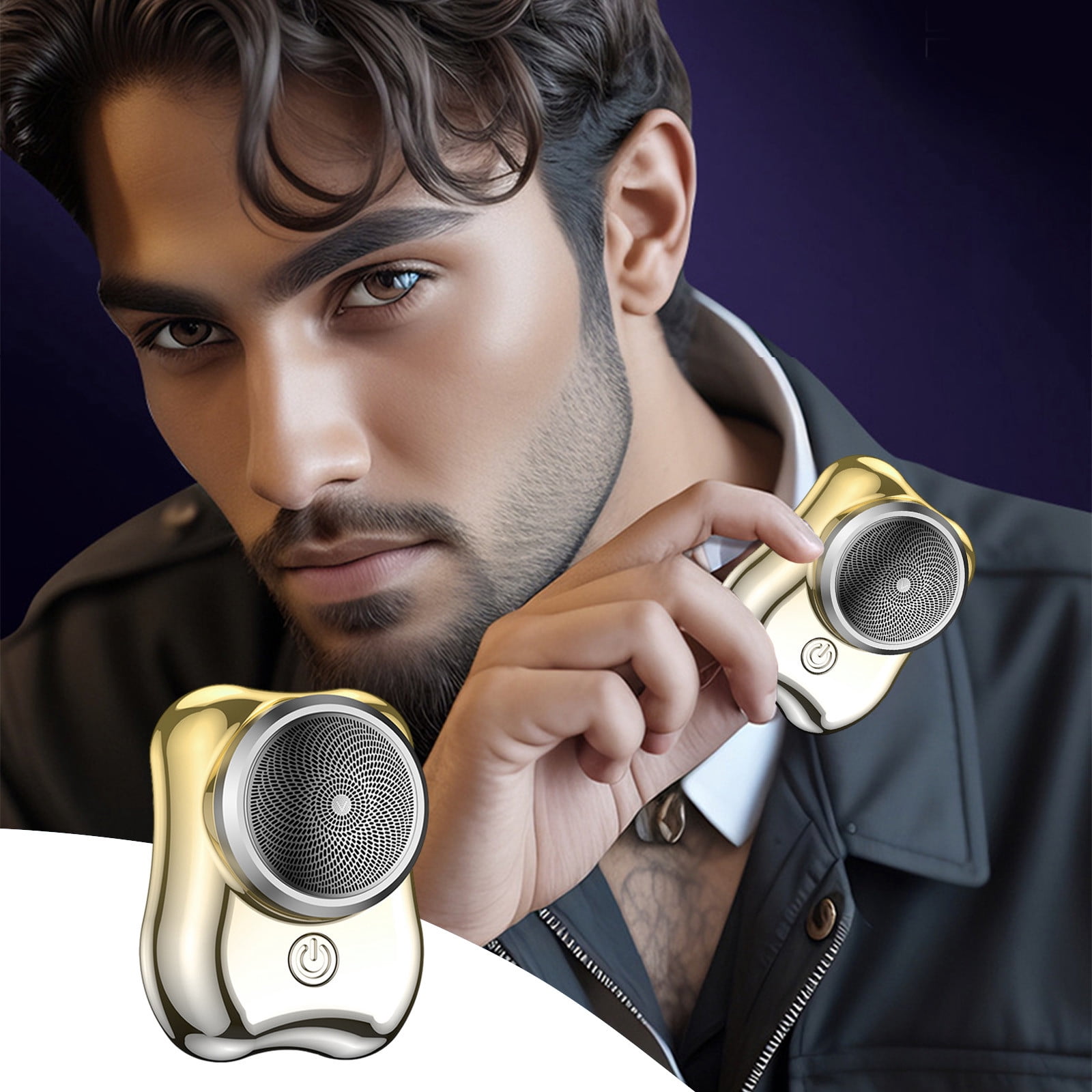 Electric Razor for Men,Mini Shaver, Mini Portable Electric Shaver, Electric Shaver Men, USB Rechargeable Shaver, Suitable For Families, TravelMen Father's Day Gift