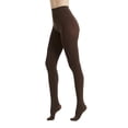 thumbnail image 2 of Women's Solid Color Soft Opaque Tights with Comfortable Stretch for Everyday Wear, 2 of 5