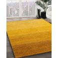 thumbnail image 2 of Ahgly Company Tapis Carrés Abstraits Jaune Foncé, 3' Carré, 2 of 6