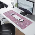 thumbnail image 2 of Work in Style with a Pink Mouse Pad Featuring an Inspirational Quote - Large 31.5x11.8in Desk Mat, Keyboard Pad, Laptop Protector, Adorable Pink Desk Accessories, 2 of 7