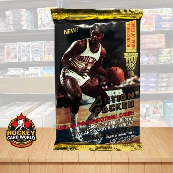 1993-94 Action Packed NBA Basketball Scellé Passe-Temps Pack - 6 Cartes par Paquet