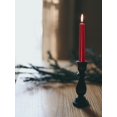 thumbnail image 4 of Hyoola Tall Taper Candles - 10 Inch Cherry Red Unscented Dripless Taper Candles - 8 Hour Burn Time - 12 Pack, 4 of 7