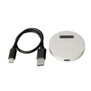 Grey Aluminum Alloy M.2 NVME PCIe SSD Enclosure Hard Case M-Key SSD to Type-C USB 3.1 USB3.0 NEW Box Accessories