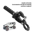 thumbnail image 3 of Metal RC Crawler Trailer Hook Tow Hitch, Trailer Hitch Receiver for 1/10 RC Crawler Rear Bumper Parts, 3 of 7