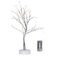 thumbnail image 4 of Lampe Arbre Télécommandée RGB Petite Lampe de Noël Couleur LED Fil de Cuivre Grain de Riz Lampe de Nuit, 4 of 9