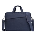 thumbnail image 1 of Laptop Shoulder Bag 15.6 Inch Compatible With Laptop Or Tablet Water Repellent Fabric For Business School Travel, 1 of 7
