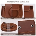 thumbnail image 4 of Instant Camera Storage Case Camera Bag PU Leather Magnetic Buckle, 4 of 6