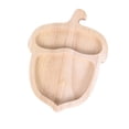 thumbnail image 1 of B Solid Wood Multi Tray, Functional Home Serving Tray, Natural Finish, Smooth Edges, Easy Clean For Food Display, Kitchen, Dining Table, 7.87X5.71X0.59In, 0.23Lb, 1 of 6