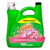 Gain Liquid Laundry Detergent, Blossom Burst Scent, Freshness + Odour Fighting, Laundry Detergent Liquid Soap, HE compatible, 4.25 Litres, 100 Wash Loads