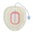 thumbnail image 3 of Foldable sitz bath sitz bath bidet sitz bath bidet insert for toilet WC, with Pink-2, 3 of 8