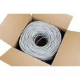 thumbnail image 4 of VIVO 500 ft Bulk Cat6 Wire, CCA Ethernet Cable, 23 AWG, UTP Pull Box, LAN Network, Gray, CABLE-V006, 4 of 9