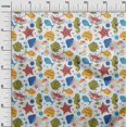 thumbnail image 3 of oneOone Velvet Medium Blue Fabric Beach Sewing Craft Projects Fabric Prints By Yard 58 Inch Wide, 3 of 4