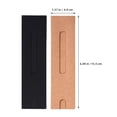 thumbnail image 2 of Miangastore Pen Sleeve Cover Beige Window 50Set Display Protector 6.1X1.6X0.08In, 2 of 9