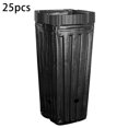 thumbnail image 2 of LEFU 7.8 Inch Plastic Deep Nursery Tree Pots with Drainage Holes, Tall Plant Container for Indoor Outdoor Garden, Vegetables and Fruits (25 Pack, Black), 2 of 8