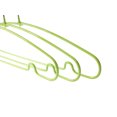 thumbnail image 4 of Solutions PRET Hanger - Green, Slim, Swivel Hook, Pack of 10, 4 of 4