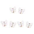thumbnail image 3 of GUOOL 6 Pieces Butterfly Button Covers Shirt Cufflinks for Banquet Wedding Blouses White, 3 of 9