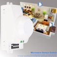 thumbnail image 3 of Spptty Motion Light Switch, Microwave Radar Sensor, SK-600 360° Microwave Radar Sensor Body Motion Detector Light Switch Automatic Inductor 220-240V, 3 of 7