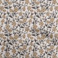 thumbnail image 1 of oneOone Rayon Tawny Brown Fabric Floral Sewing Craft Projects Fabric Prints By Yard 56 Inch Wide, 1 of 4