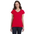 thumbnail image 1 of Gildan T-Shirt Ajusté à Col en V pour Femmes SoftStyle - G64VL (Lot de 2), 1 of 1