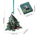 thumbnail image 3 of CREATITOY Assainisseur d'Air Fait à la Main à Base de Cire Parfumée Sapin de Noël avec 3 Options de Parfum pour Garde-Robe Déco Maison Élimination des Odeurs Cadeau Festif des Fêtes, 3 of 6