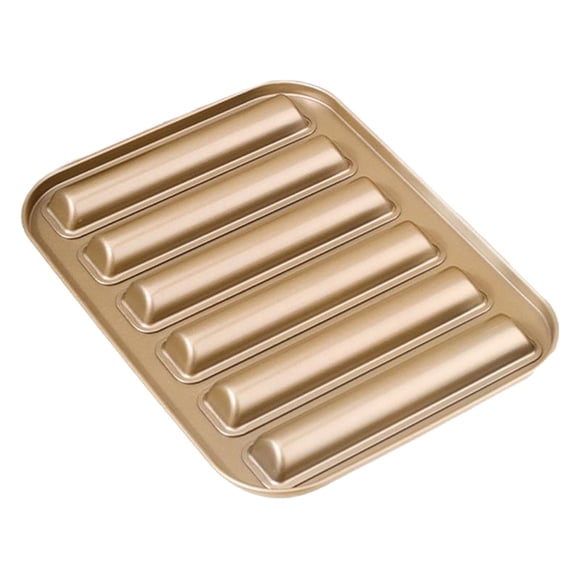 Plateau de Cuisson en Acier Bon, Moule de Cuisson Français, Fernandes, Vieille Bande, Moule à Gâteau Doigt, Outil de Cuisson en Acier Durable pour la Cuisine